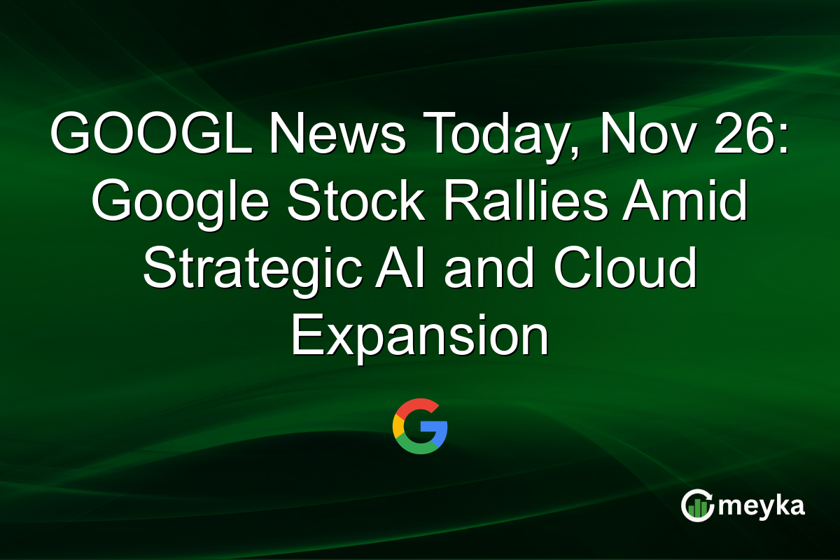 GOOGL News Today, Nov 26: Google Stock Rallies Amid Strategic AI and Cloud Expansion