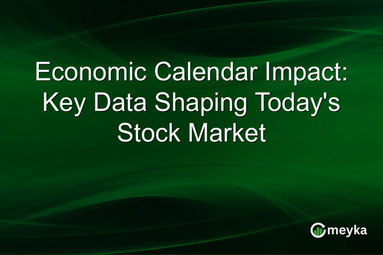 Economic Calendar Impact: Key Data Shaping Today's Stock Market