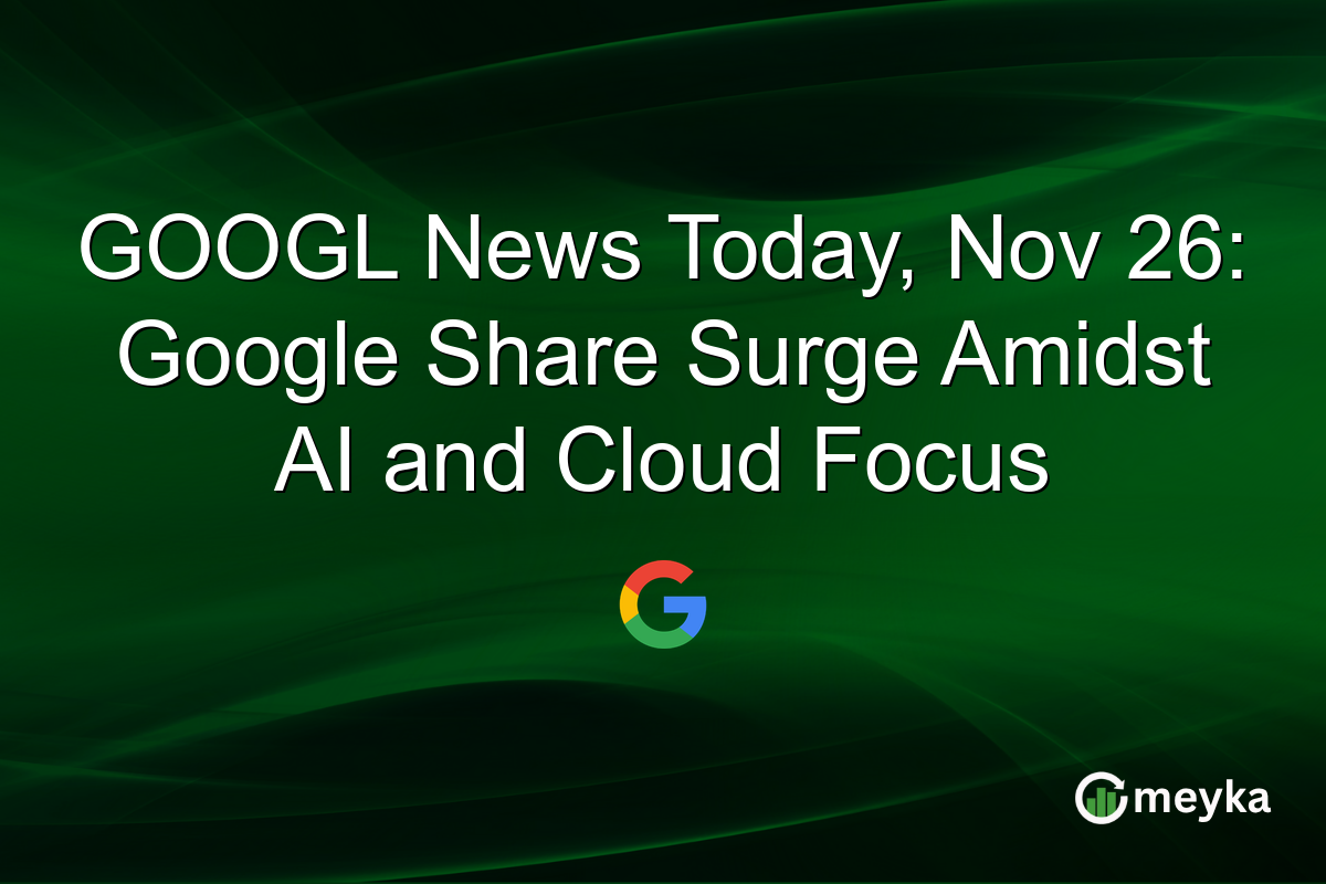 GOOGL News Today, Nov 26: Google Share Surge Amidst AI and Cloud Focus