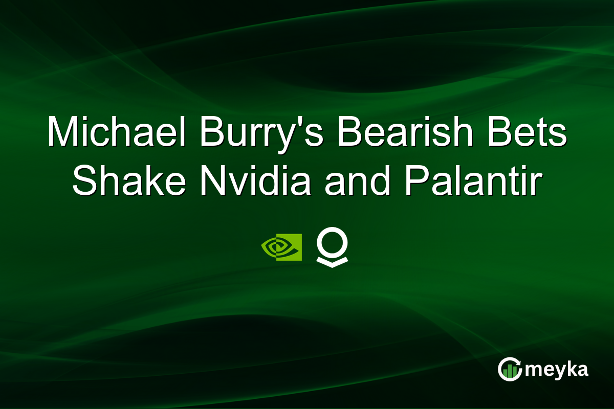 Michael Burry's Bearish Bets Shake Nvidia and Palantir