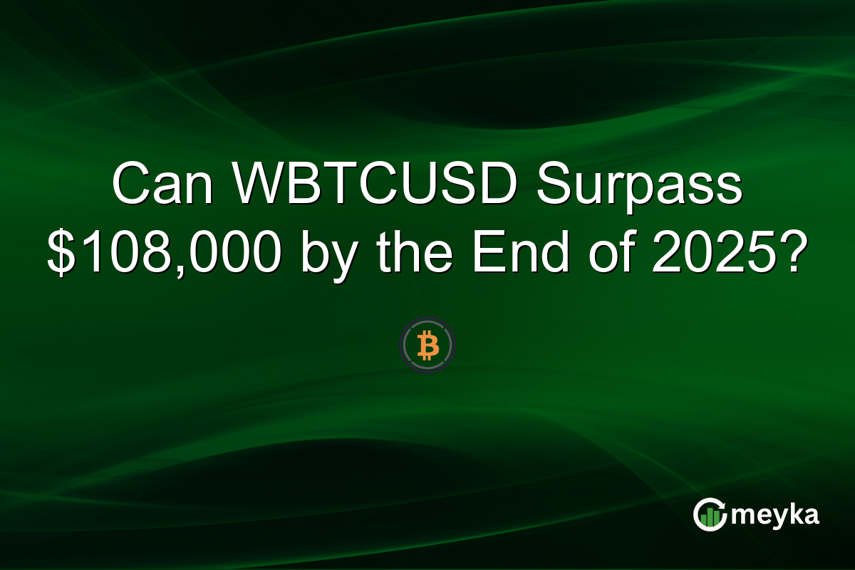 Can WBTCUSD Surpass $108,000 by the End of 2025?