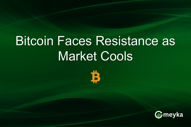 Bitcoin Faces Resistance as Market Cools