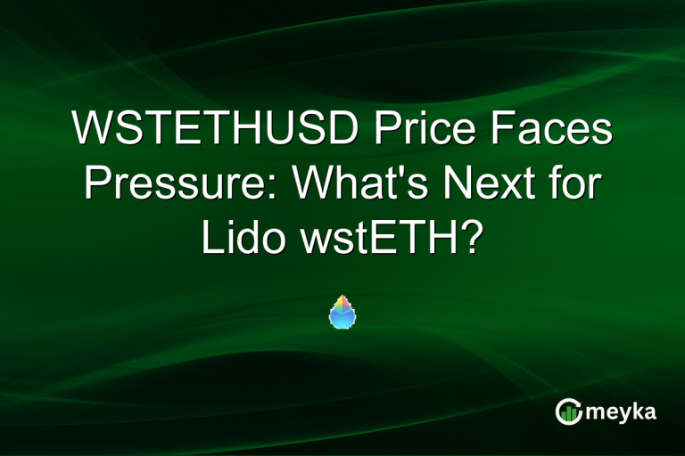 WSTETHUSD Price Faces Pressure: What's Next for Lido wstETH?