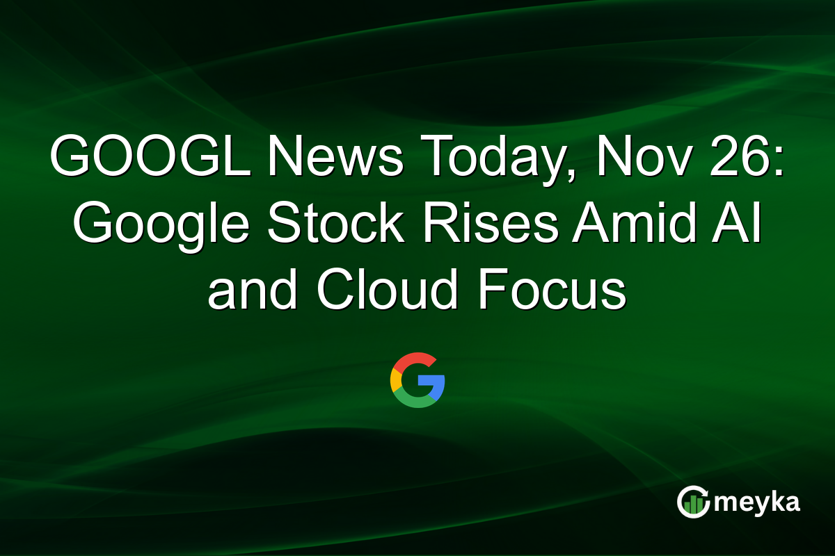GOOGL News Today, Nov 26: Google Stock Rises Amid AI and Cloud Focus