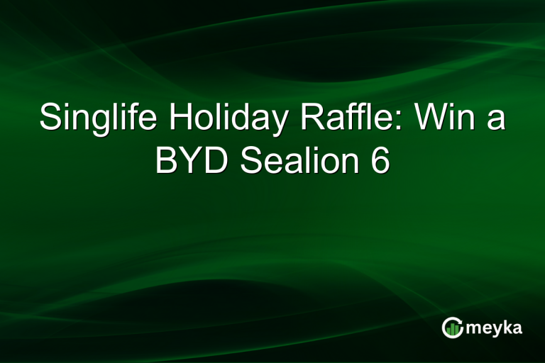 Singlife Holiday Raffle: Win a BYD Sealion 6