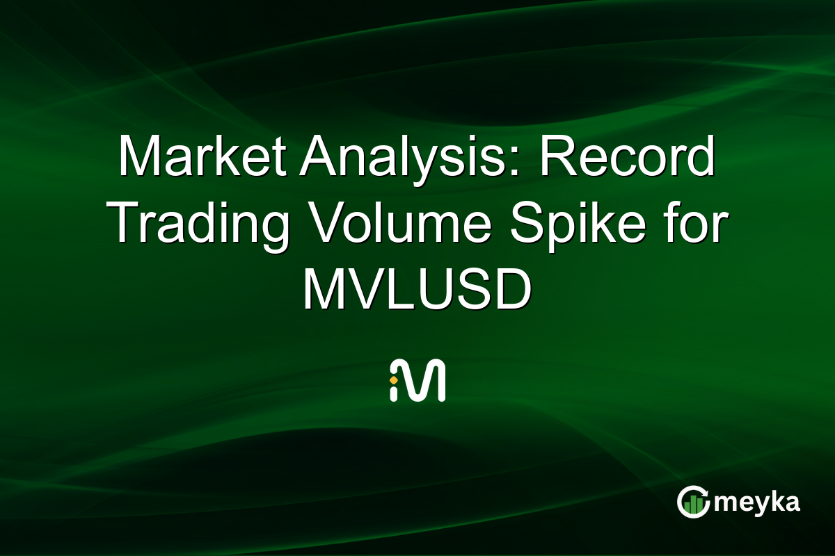 Market Analysis: Record Trading Volume Spike for MVLUSD