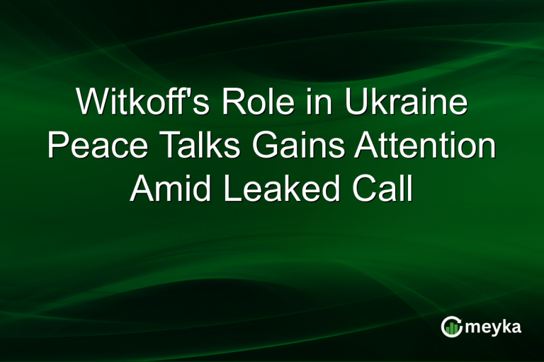 Witkoff's Role in Ukraine Peace Talks Gains Attention Amid Leaked Call