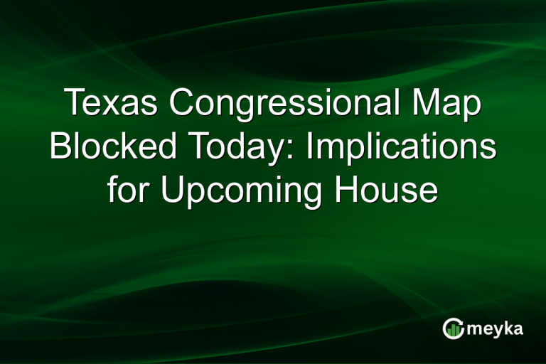 Texas Congressional Map Blocked Today: Implications for Upcoming House