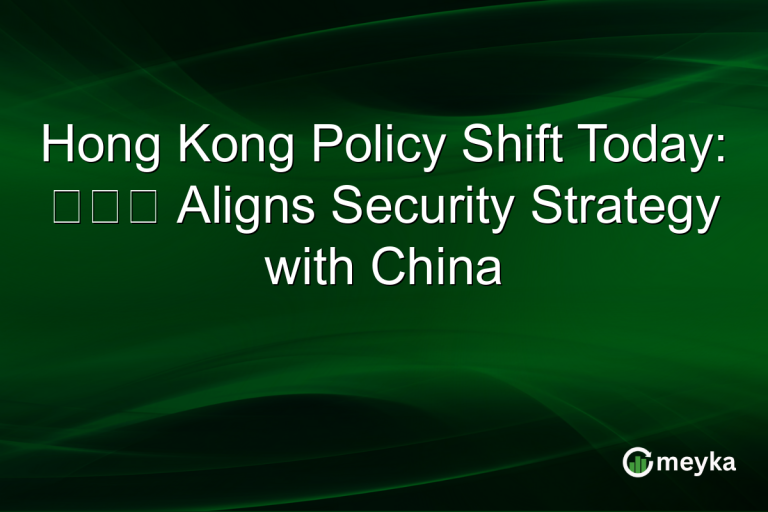Hong Kong Policy Shift Today: 鄧炳強 Aligns Security Strategy with China