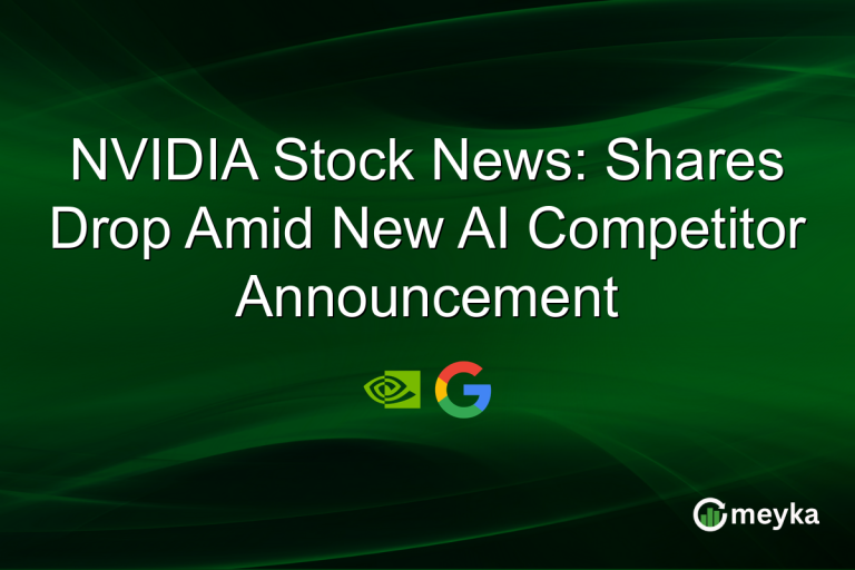 NVIDIA Stock News: Shares Drop Amid New AI Competitor Announcement