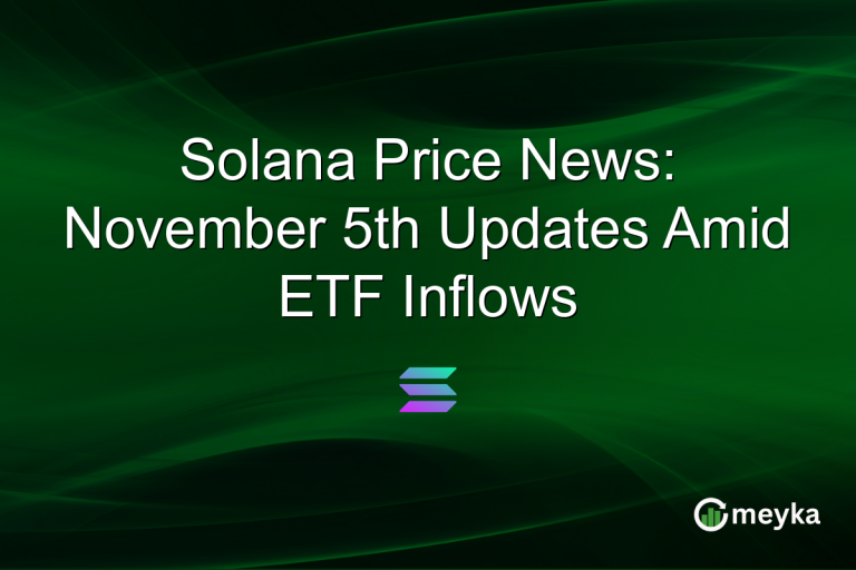 Solana Price News: November 5th Updates Amid ETF Inflows
