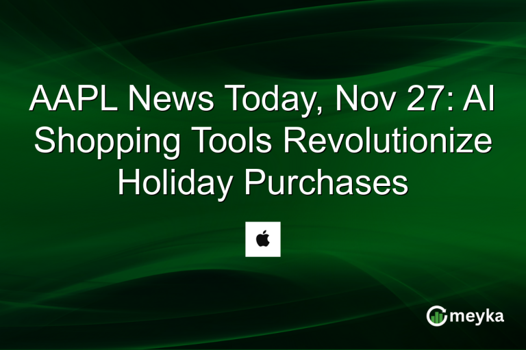 AAPL News Today, Nov 27: AI Shopping Tools Revolutionize Holiday Purchases