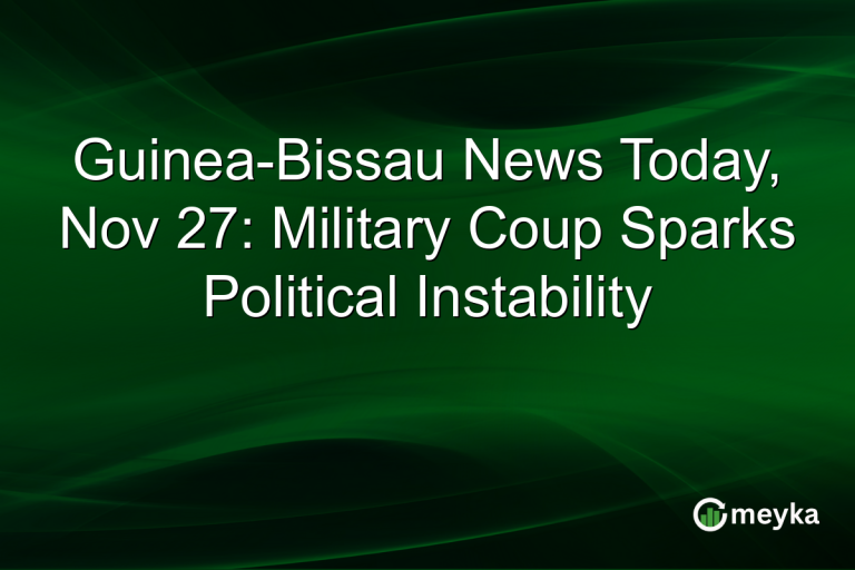 Guinea-Bissau News Today, Nov 27: Military Coup Sparks Political Instability