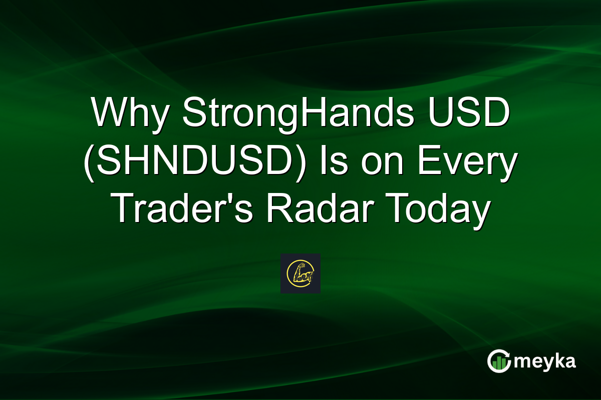 Why StrongHands USD (SHNDUSD) Is on Every Trader's Radar Today