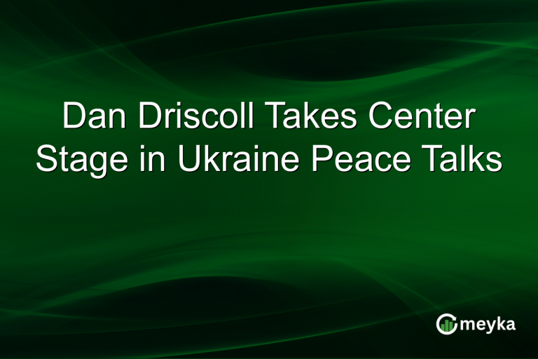 Dan Driscoll Takes Center Stage in Ukraine Peace Talks