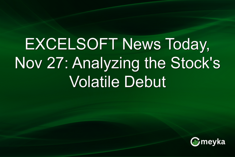 EXCELSOFT News Today, Nov 27: Analyzing the Stock's Volatile Debut