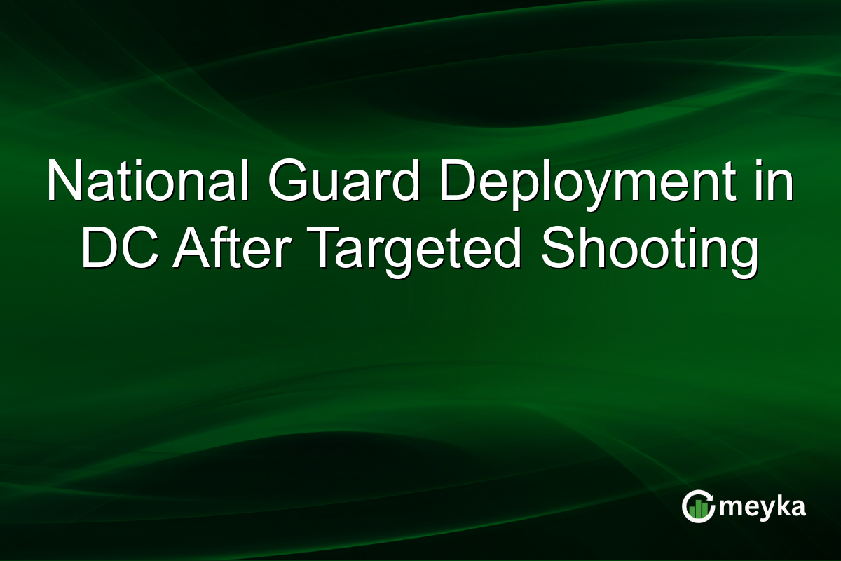 National Guard Deployment in DC After Targeted Shooting