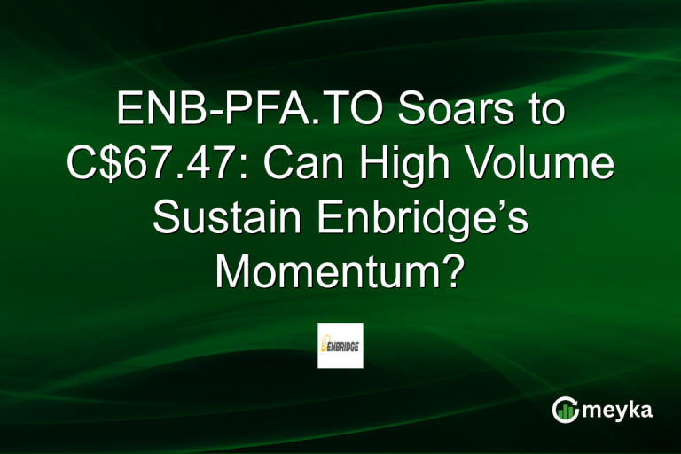 ENB-PFA.TO Soars to C$67.47: Can High Volume Sustain Enbridge’s Momentum?