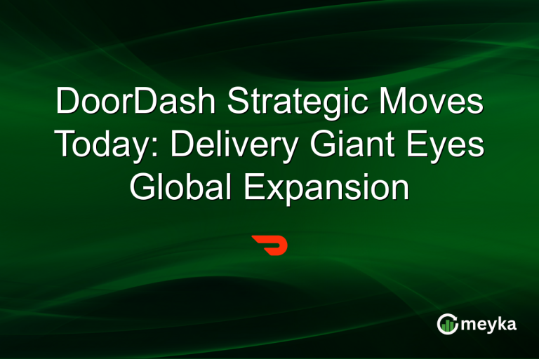 DoorDash Strategic Moves Today: Delivery Giant Eyes Global Expansion
