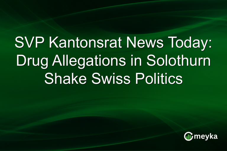 SVP Kantonsrat News Today: Drug Allegations in Solothurn Shake Swiss Politics