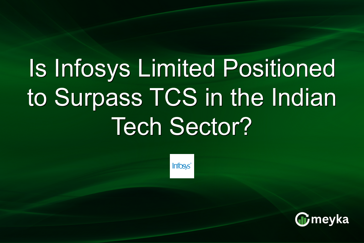 Is Infosys Limited Positioned to Surpass TCS in the Indian Tech Sector?
