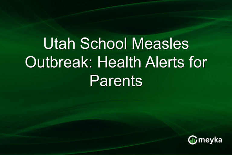 Utah School Measles Outbreak: Health Alerts for Parents