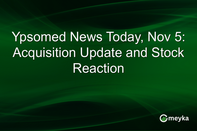 Ypsomed News Today, Nov 5: Acquisition Update and Stock Reaction