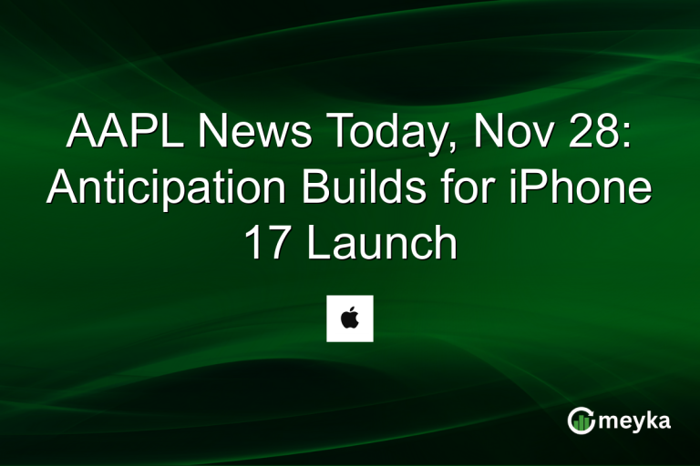 AAPL News Today, Nov 28: Anticipation Builds for iPhone 17 Launch