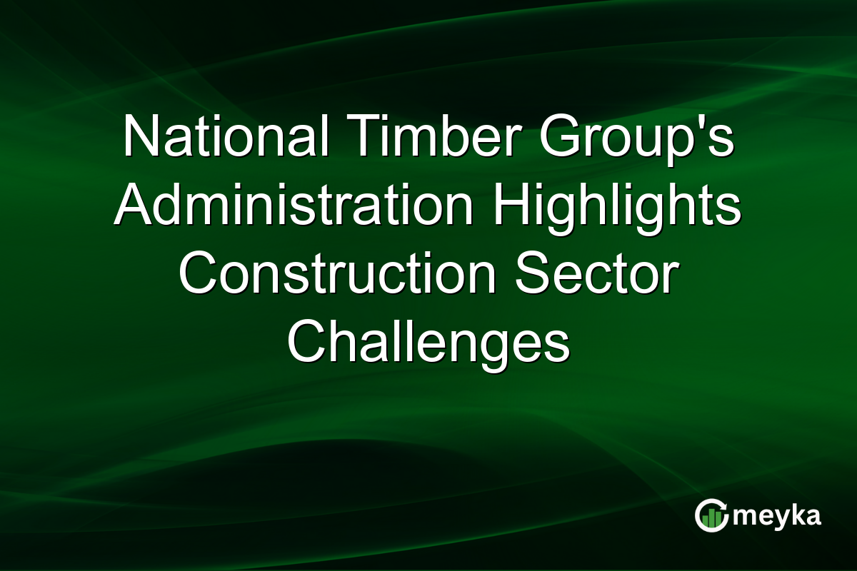 National Timber Group's Administration Highlights Construction Sector Challenges