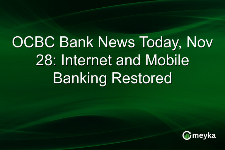 OCBC Bank News Today, Nov 28: Internet and Mobile Banking Restored