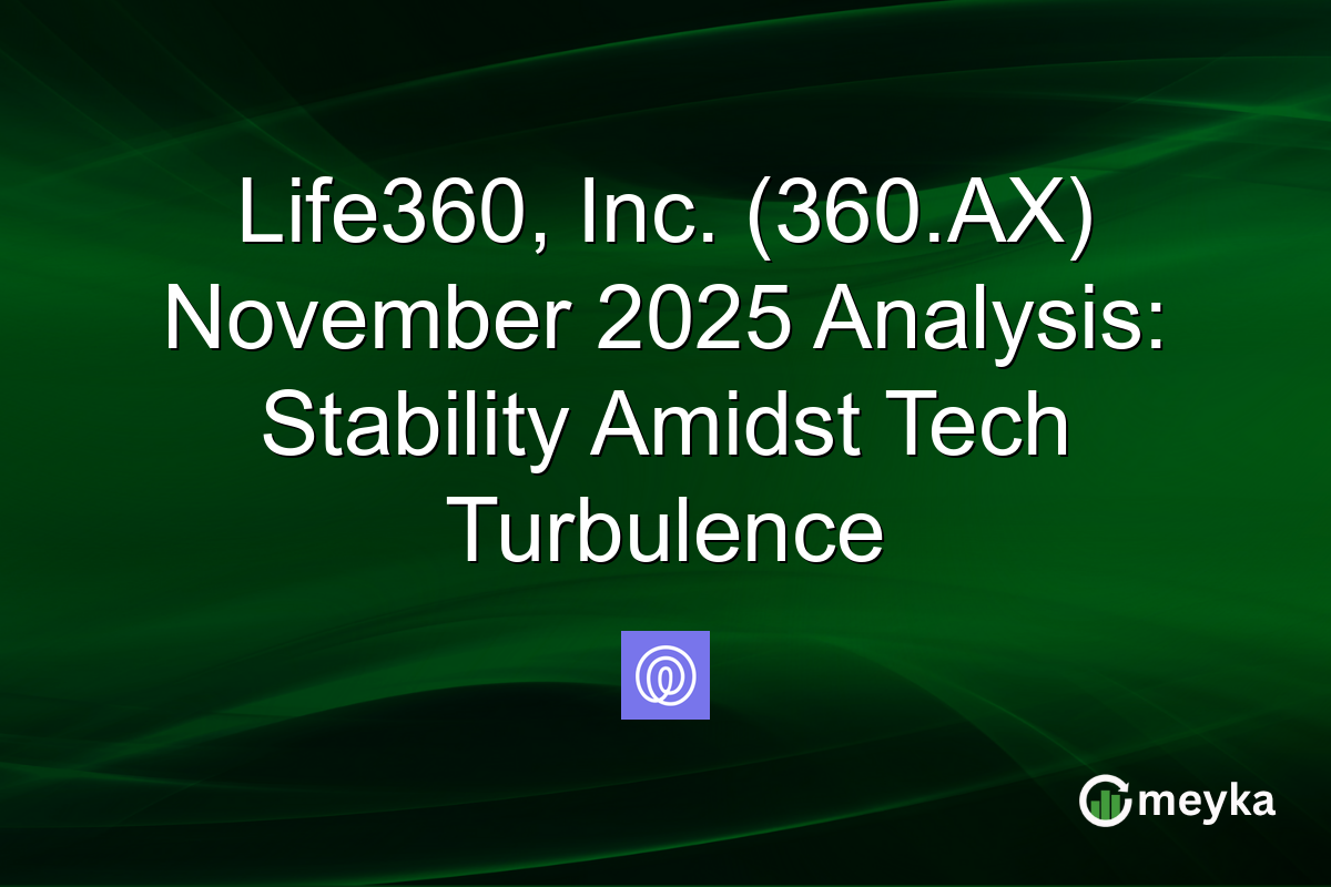 Life360, Inc. (360.AX) November 2025 Analysis: Stability Amidst Tech Turbulence