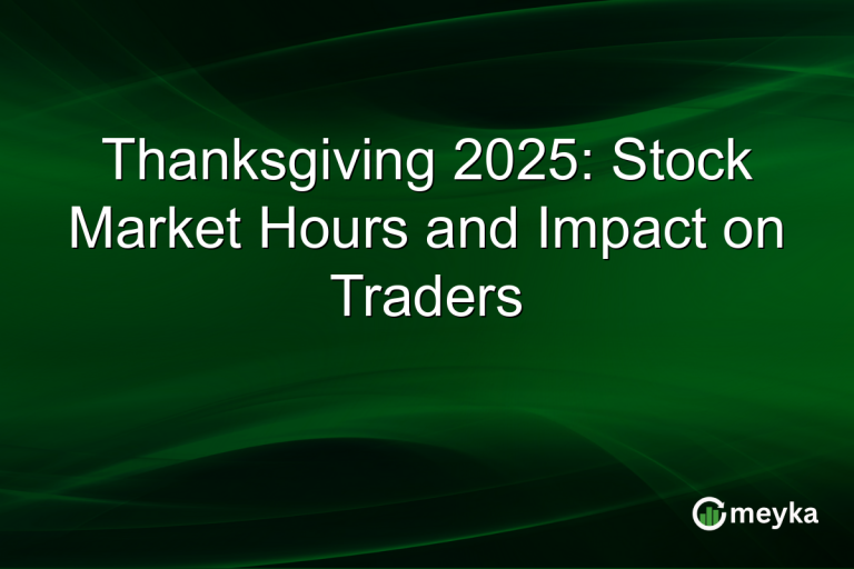 Thanksgiving 2025: Stock Market Hours and Impact on Traders