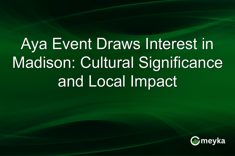 Aya Event Draws Interest in Madison: Cultural Significance and Local Impact