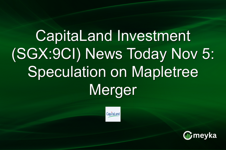 CapitaLand Investment (SGX:9CI) News Today Nov 5: Speculation on Mapletree Merger