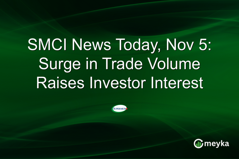 SMCI News Today, Nov 5: Surge in Trade Volume Raises Investor Interest