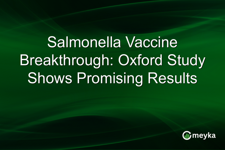 Salmonella Vaccine Breakthrough: Oxford Study Shows Promising Results