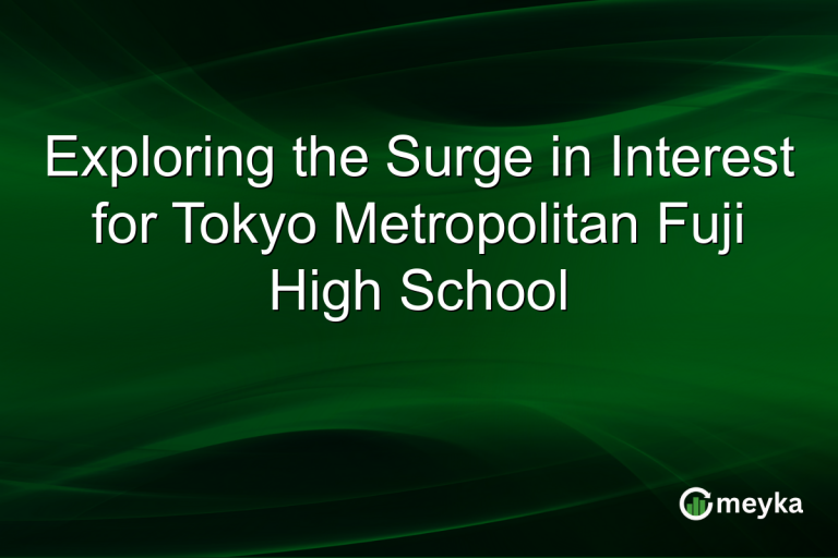 Exploring the Surge in Interest for Tokyo Metropolitan Fuji High School