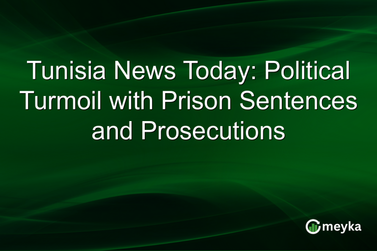 Tunisia News Today: Political Turmoil with Prison Sentences and Prosecutions