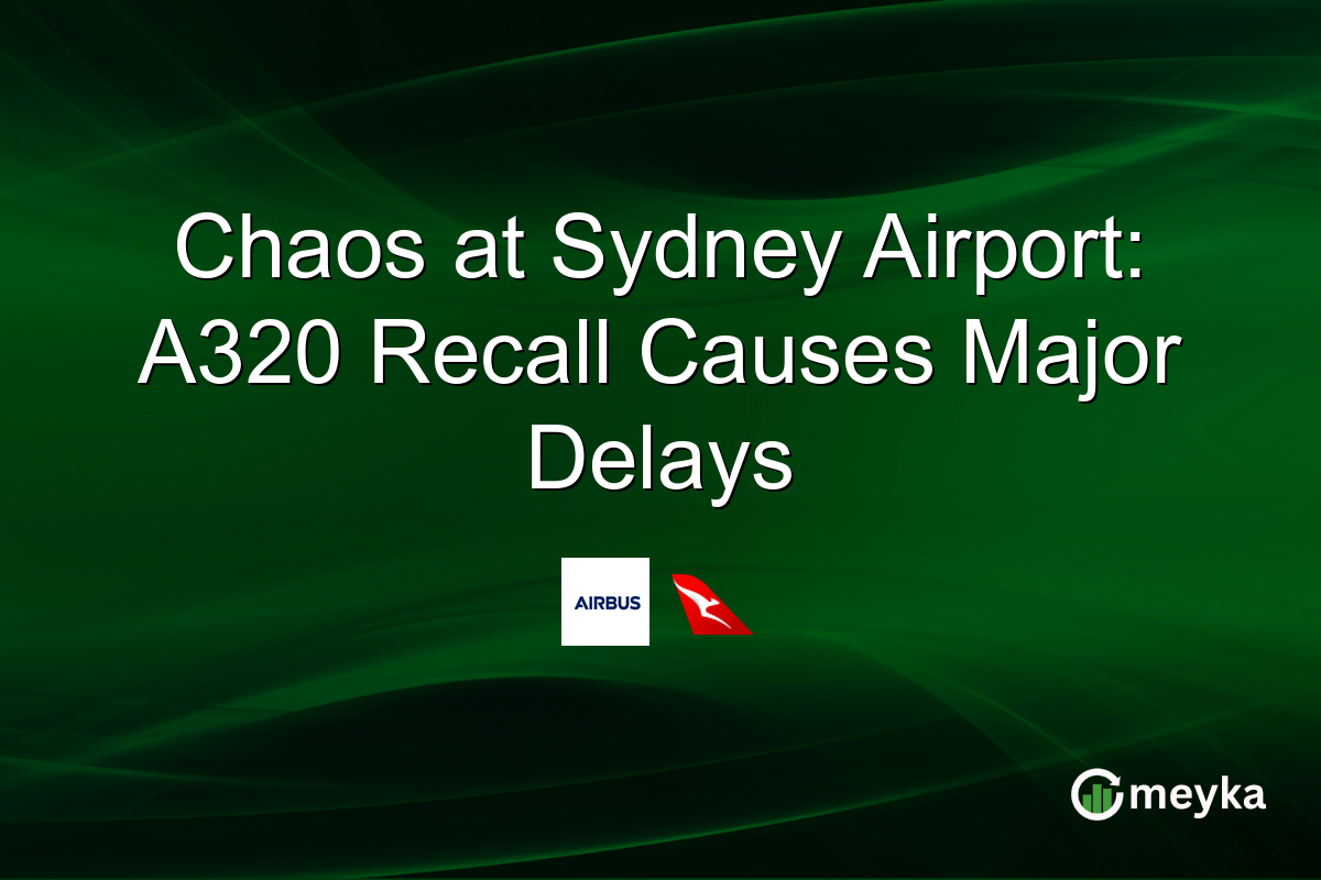 Chaos at Sydney Airport: A320 Recall Causes Major Delays