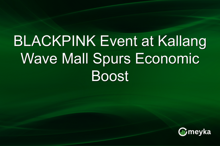 BLACKPINK Event at Kallang Wave Mall Spurs Economic Boost