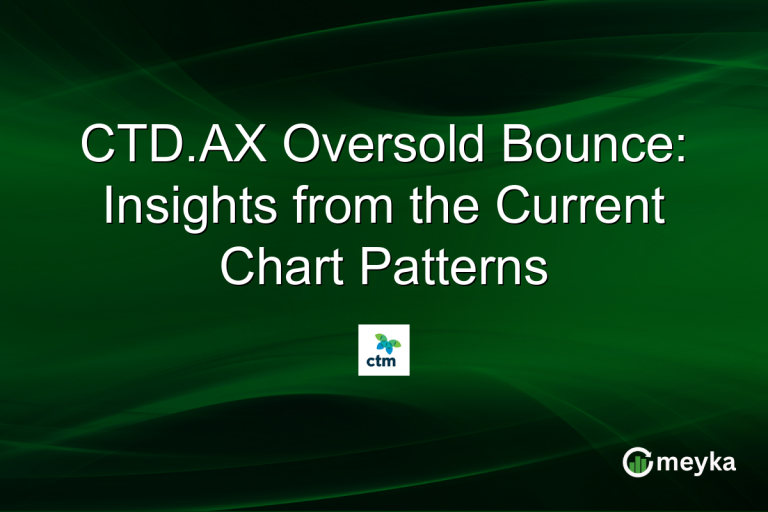 CTD.AX Oversold Bounce: Insights from the Current Chart Patterns
