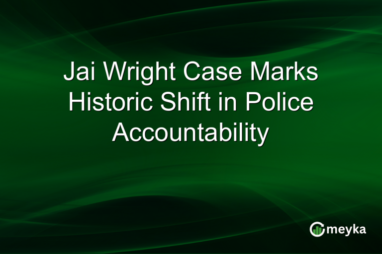 Jai Wright Case Marks Historic Shift in Police Accountability