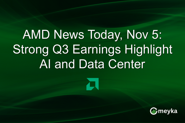 AMD News Today, Nov 5: Strong Q3 Earnings Highlight AI and Data Center