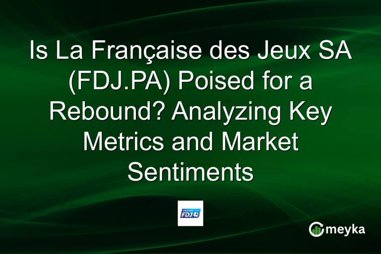 Is La Française des Jeux SA (FDJ.PA) Poised for a Rebound? Analyzing Key Metrics and Market Sentiments