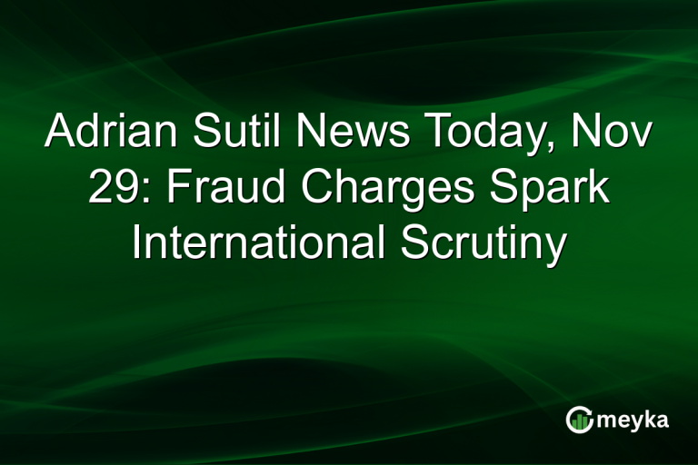 Adrian Sutil News Today, Nov 29: Fraud Charges Spark International Scrutiny