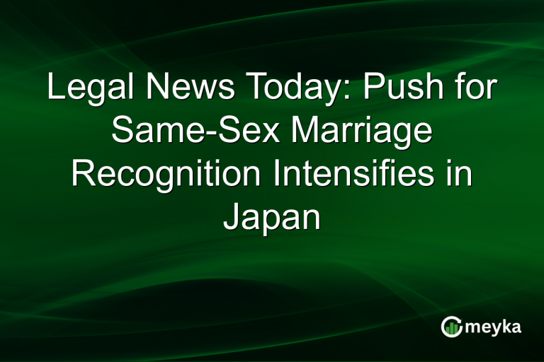 Legal News Today: Push for Same-Sex Marriage Recognition Intensifies in Japan