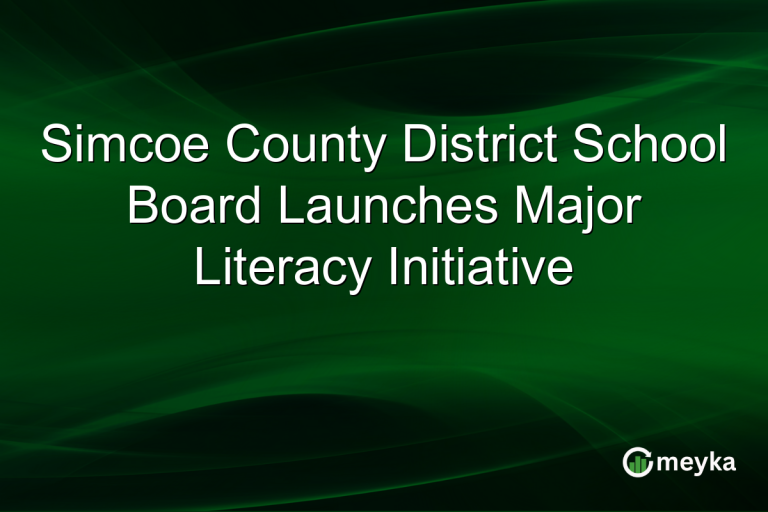 Simcoe County District School Board Launches Major Literacy Initiative