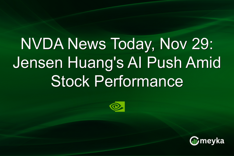 NVDA News Today, Nov 29: Jensen Huang's AI Push Amid Stock Performance