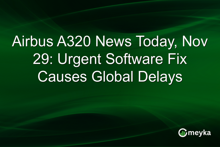 Airbus A320 News Today, Nov 29: Urgent Software Fix Causes Global Delays