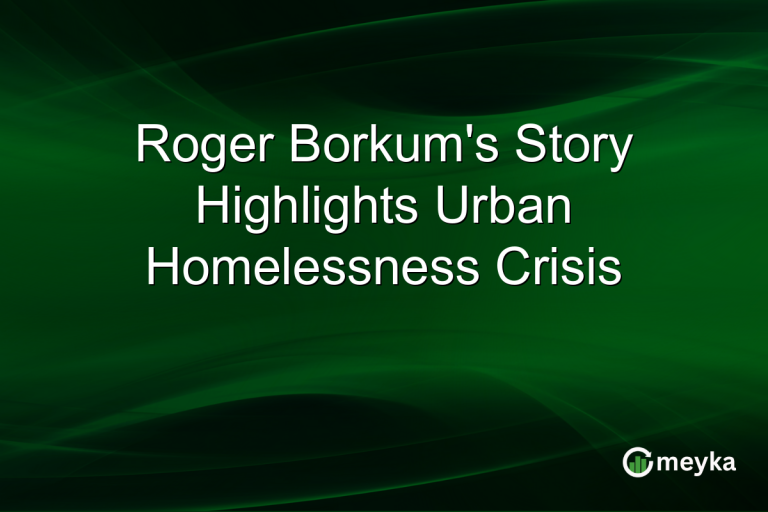 Roger Borkum's Story Highlights Urban Homelessness Crisis